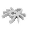 O'Creme Cast-Aluminum Rosette Iron Mold, Spider - 2 of 3