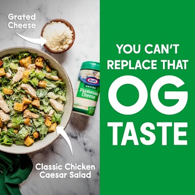 Kraft 100% Grated Parmesan Cheese - 8oz