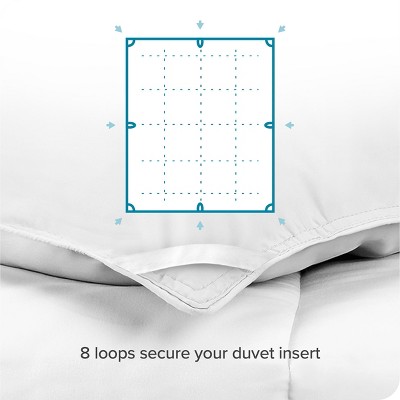 Ultra-Soft White Microfiber Twin Comforter Duvet Insert