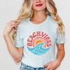 Simply Sage Market Beach Vibes Circle Short Sleeve Tee - 2 of 4