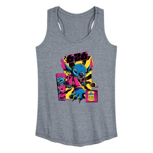 Women's - Disney - Lilo & Stitch Graphic Racerback Tank - 1 of 4