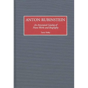 Anton Rubinstein - (Music Reference Collection) Annotated by  Larry Sitsky (Hardcover) - 1 of 1