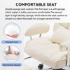 Efomao Desk Office Chair 400LBS, Big and Tall PU Leather Computer Chair, Executive Office Chair with Footrest and Lumbar Support - 4 of 4