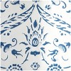 Set of 3 Metal Floral Wall Decors with Embossed Details White - The Novogratz: Indoor Botanical Art, Modern Style - 3 of 4