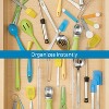 iDesign Plastic Adjustable Deep Drawer Dividers - Set of 2 - Clear - 4 of 4
