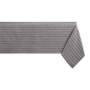 Design Imports  Farmhouse Gingham Tablecloth, Black, 52X52" - 1 of 4