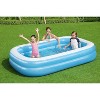 LLHZSY 8 Ft Inflatable Family Pool - Blue - 2 of 4