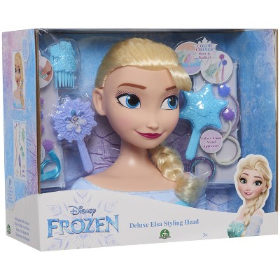frozen deluxe elsa styling head