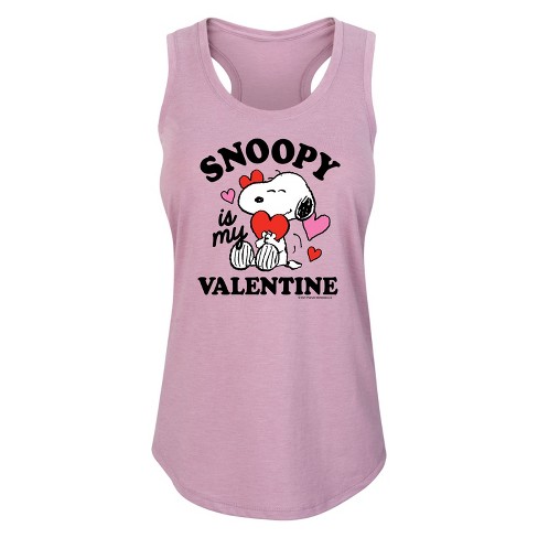Women's - Peanuts - Graphic Racerback Tank : Target