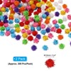 Unique Bargains Creative DIY Craft Decoration Home Art Supplies Pom Poms 0.4" - 2 of 4