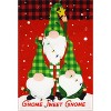 Gnome Tree Burlap House Flag Humor 28" x 40" Briarwood Lane - 3 of 4
