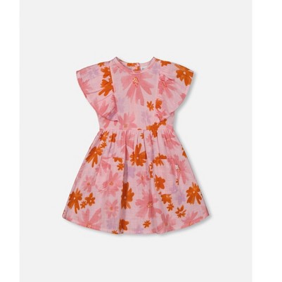 pink and coral flowers