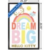 Trends International Hello Kitty and Friends: 19 Rainbow - Kitty Framed Wall Poster Prints - 3 of 4