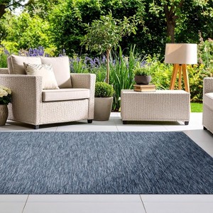 Luxe Weavers Modern Non-Slip Washable Outdoor Area Rug Geometric Carpet - 1 of 4