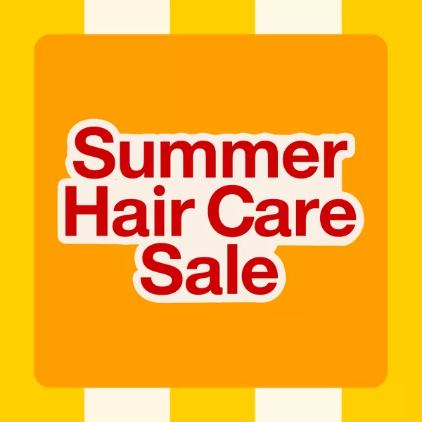 Summer hair care sale