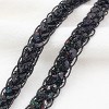 Alilang Sequin Braid Cord Trim, 0.4 Inch Glitter Laser Sequin Strip, Sewing Sequin Ribbon for DIY Crafts Party Decorations, 13 Yards - 4 of 4