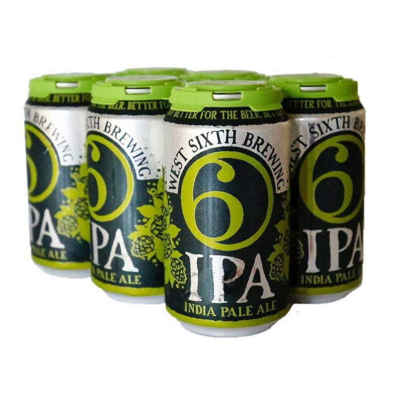 West Sixth IPA Beer - 6pk/12 fl oz Cans, 1 of 3