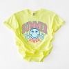 Simply Sage Market Summer Vibes Peace Happy Face Garment Dyed Tee - 2 of 4