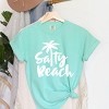 Simply Sage Market Salty Beach Garment Dyed Tee - 3 of 4