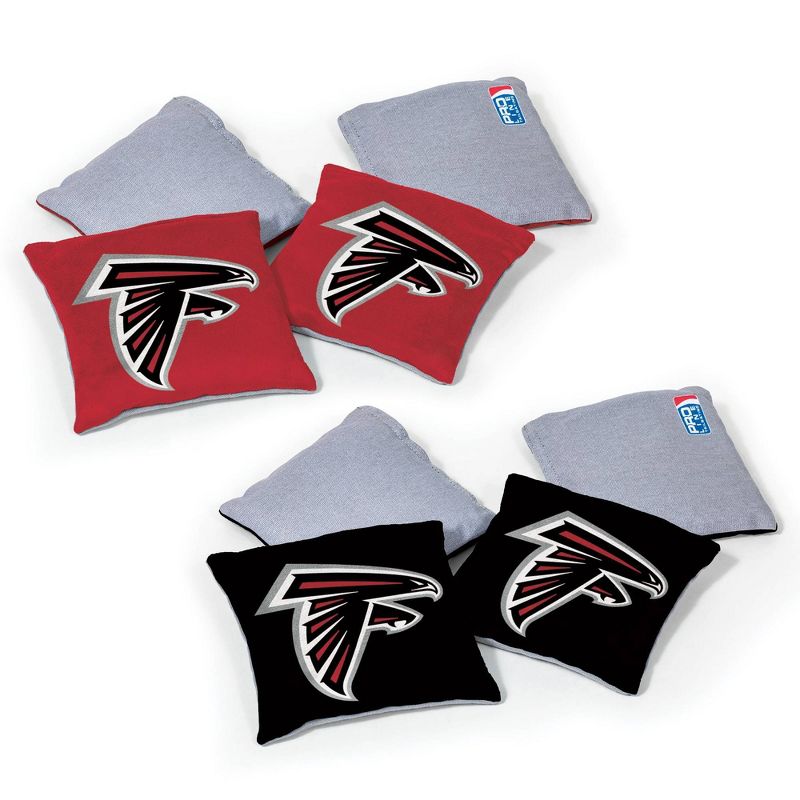 NFL Atlanta Falcons Premium Cornhole Bean Bags - 8pk, 1 of 6