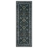 Floral Washable Area Rugs Non-Slip Non-Shedding Contemporary Accent Rugs - 4 of 4