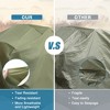 Unique Bargains Outdoor 190T-PU Waterproof Double Stitched Seams ATV Cover Green - 4 of 4