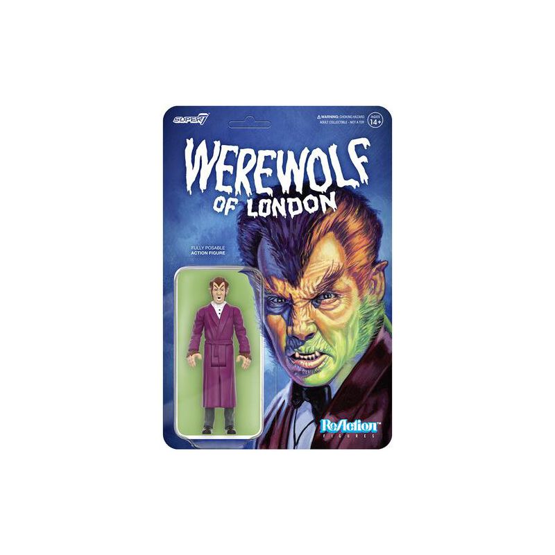 Super7 - Universal Monsters - ReAction Figures - Werewolf of London, 1 of 7
