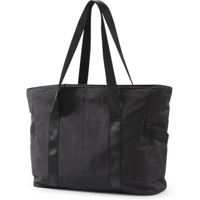 FATMOON Tote Bag for Women with Zipper, Gym tote with Compartments, Work Tote Nurse Dance Yoga Bag for Travel