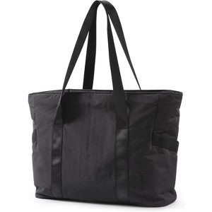 FATMOON Tote Bag for Women with Zipper, Gym tote with Compartments, Work Tote Nurse Dance Yoga Bag for Travel - 1 of 4