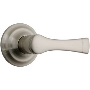 Brinks Push Pull Rotate Harper Satin Nickel Passage Lever KW1 1.75 in. - 1 of 1