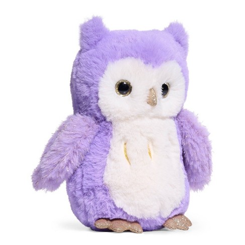 purple owl stuffed animal