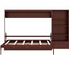 Polibi Queen Wall Bed with Convertible Storage Tower - 3 of 4