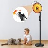 ZAFRO Outdoor Patio Heater, Electric Infrared Garden Patio Heater,Angle adjustable, Quiet operation, Energy saving, Quick heating for 3 seconds - 4 of 4
