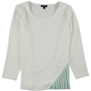 Alfani Womens Pleated Detail Pullover Blouse - 1 of 1