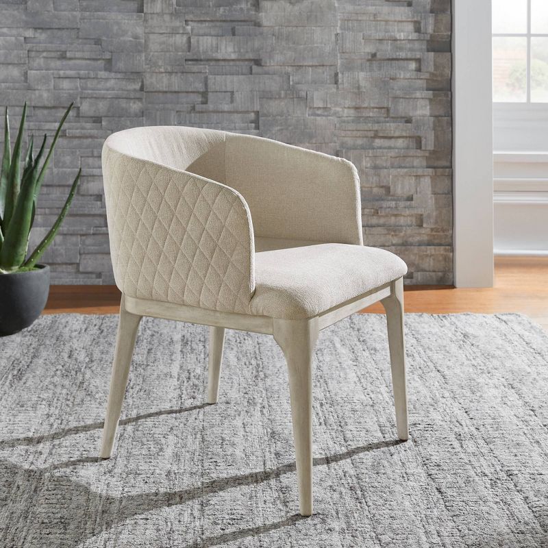 Audrey Heathered Dining Chair Beige - Inspire Q, 1 of 10