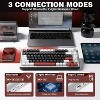 YUNZII B75 PRO Wireless Mechanical Keyboard,75% Layout with Knob,Hot Swap Gasket Custom Structure,Creamy Pre-lubed Switches - 3 of 4