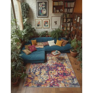 Rug Branch Abstract Boho Indoor Rug - 1 of 4