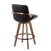 26" Cosmo Mid-Century Modern Counter Height Barstool - LumiSource - image 4 of 4