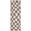 Geometric Area Rug Washable Rugs, Farmhouse Living Room Rugs for Bedroom, Contemporary Low Pile Non-Slip Rug - 3 of 4