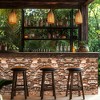 Multi-Colored Wallpaper Roll Peel & Stick Self Adhesive 3D Brick Contact Paper for Furniture & Walls - 3 of 4