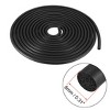 Unique Bargains EPDM Rubber Weather-Proof Insulation Seal Strips Black - 3 of 3