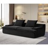 NicBex Couches for Living Room Oversized 4 Seater Couch Corduroy Fabric Upholstered Sofa Wide Armrests Compressed Sofa in a Box, No Assembly - 4 of 4