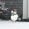 Briarwood Lane Winter Metal Art 30x13 Snow Time Snowman For Winter Metal Art - 2 of 3