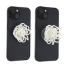 Unique Bargains Hollow Flowers Phone Grip Beige 1 Pc - 2 of 4