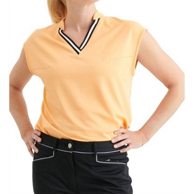 Women's Wo Sandy Cupsleeve Polo - Abacus Sportswear US