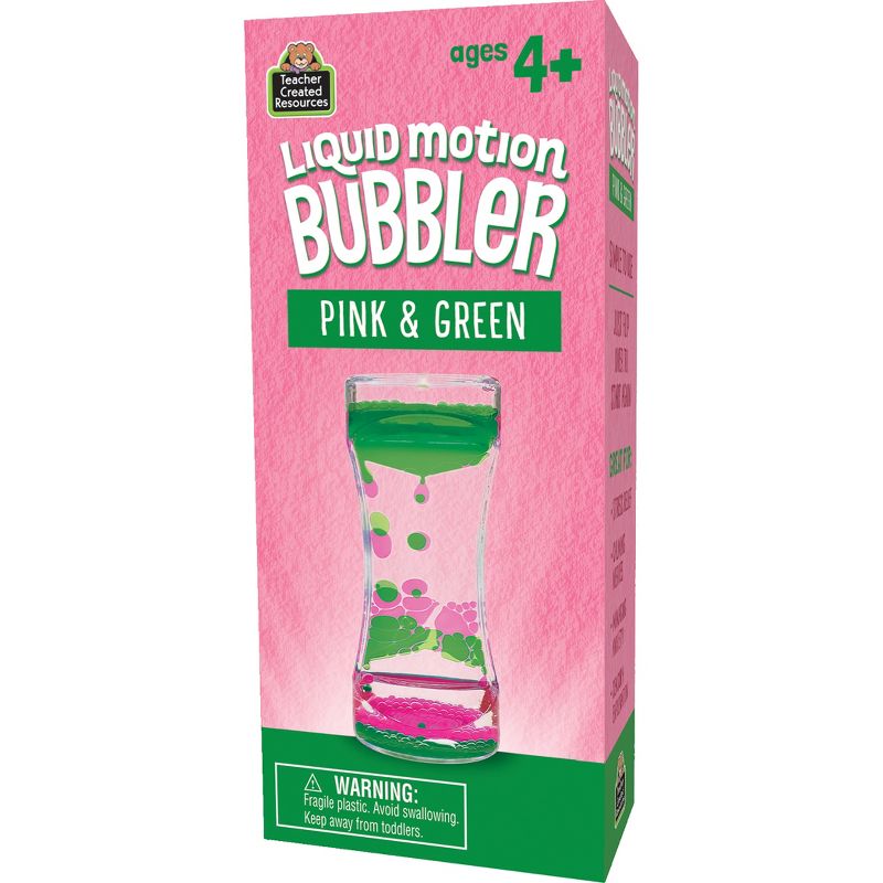 Teacher Created Resources Pink & Green Liquid Motion Bubbler, Pack of 6, 2 of 5