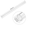 Unique Bargains Lamp Lantern Water Cooling System Acrylic Round Pipes Clear 2 Pcs 14" - 2 of 4