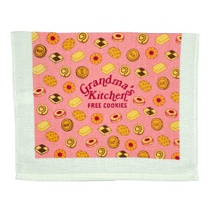 Grandmas Kitchen Free Cookies Funny Baking Granny Tea Towel - Crazy Dog Tea Towel Grandmas - 1 of 4