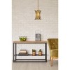 Elegant Lighting Lily 1 light pendant in brass - 2 of 4