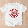 Simply Sage Market Women's America Rays Short Sleeve Garment Dyed Tee - 3 of 4
